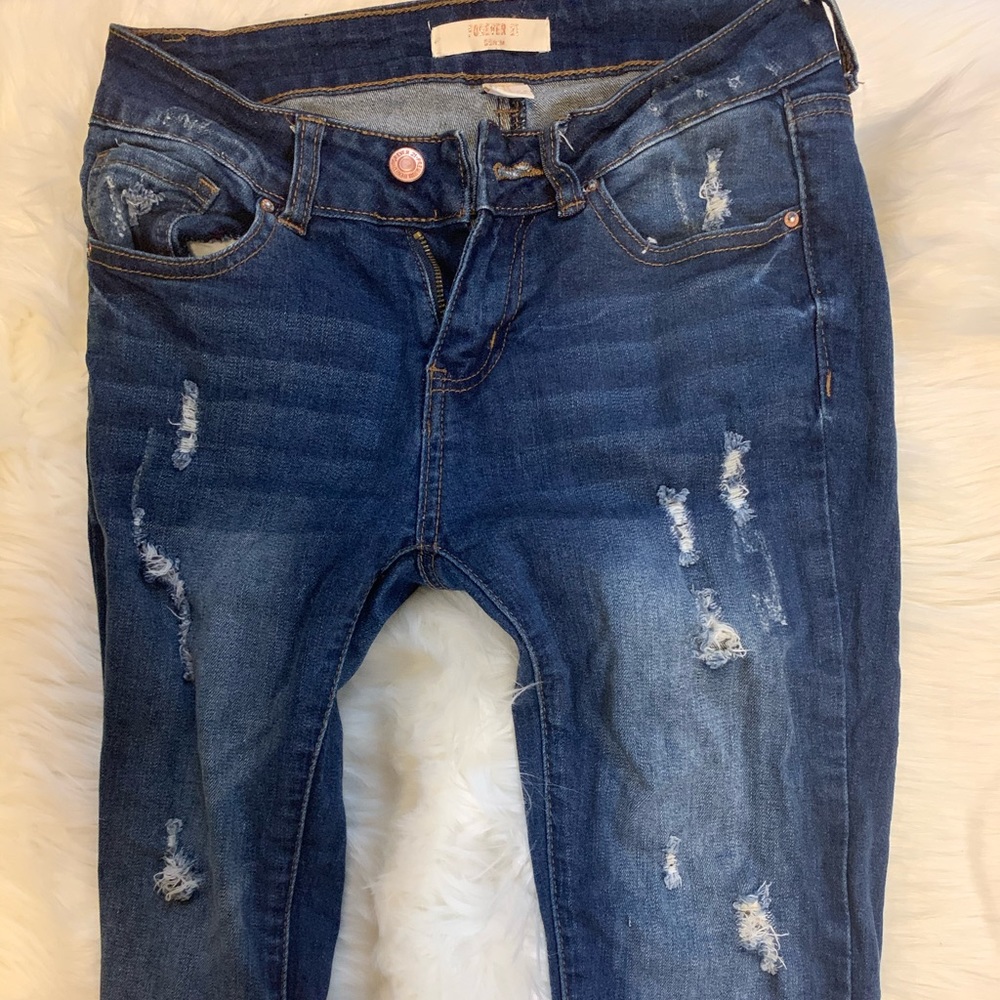 Super Skinny Ripped Jeans